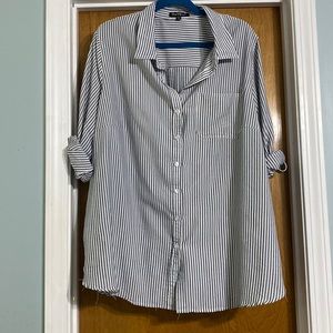 Velvet Heart striped button-up